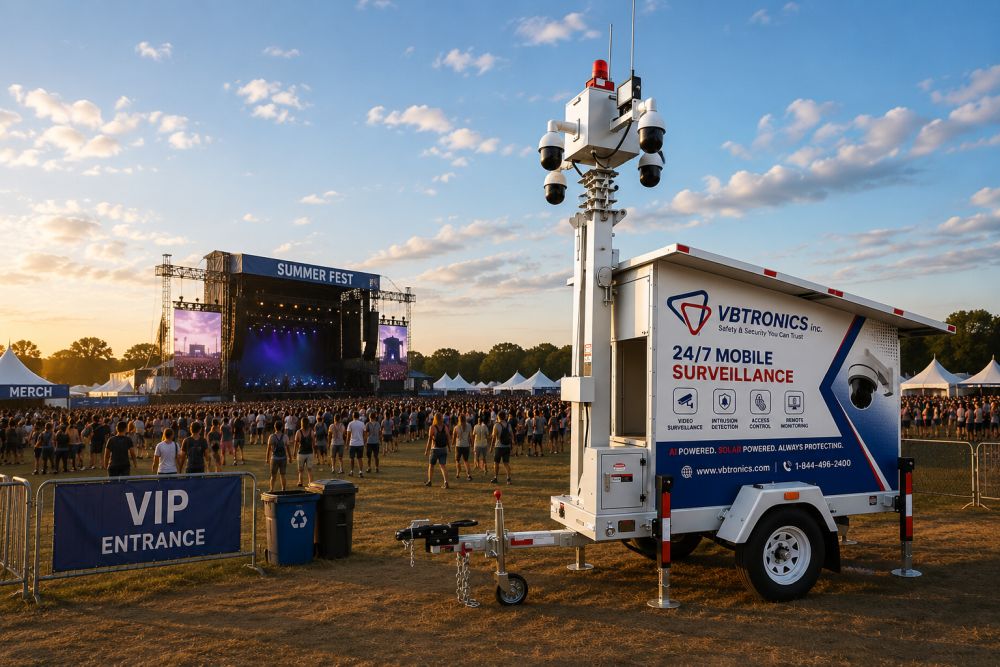 How Mobile Surveillance Trailers Helped Protect 25,000 Attendees at an Illinois Music Festival